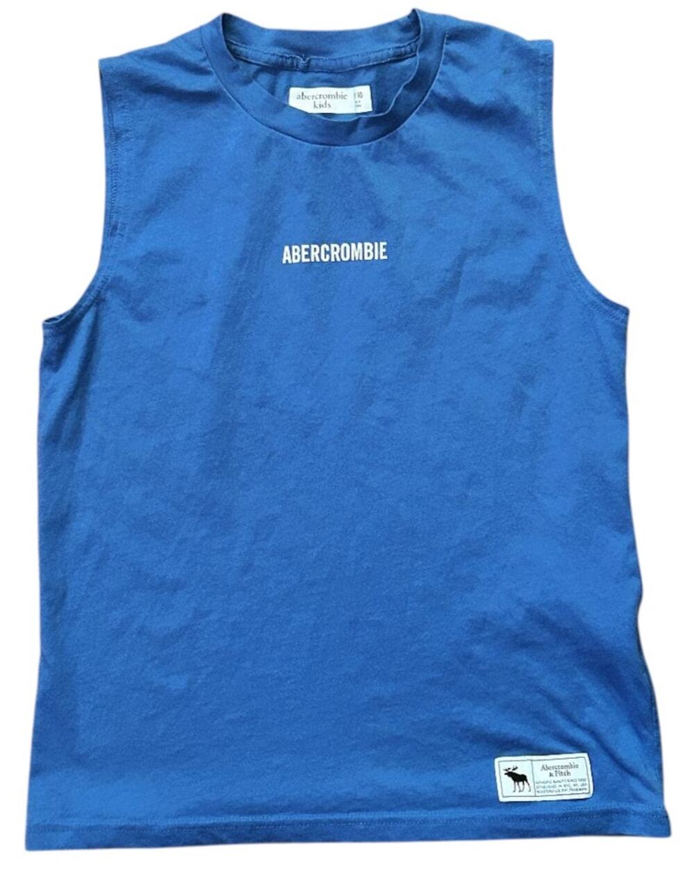 Abercrombie Kids Light Blue Sleeveless Shirt Tank Boy's 9/10